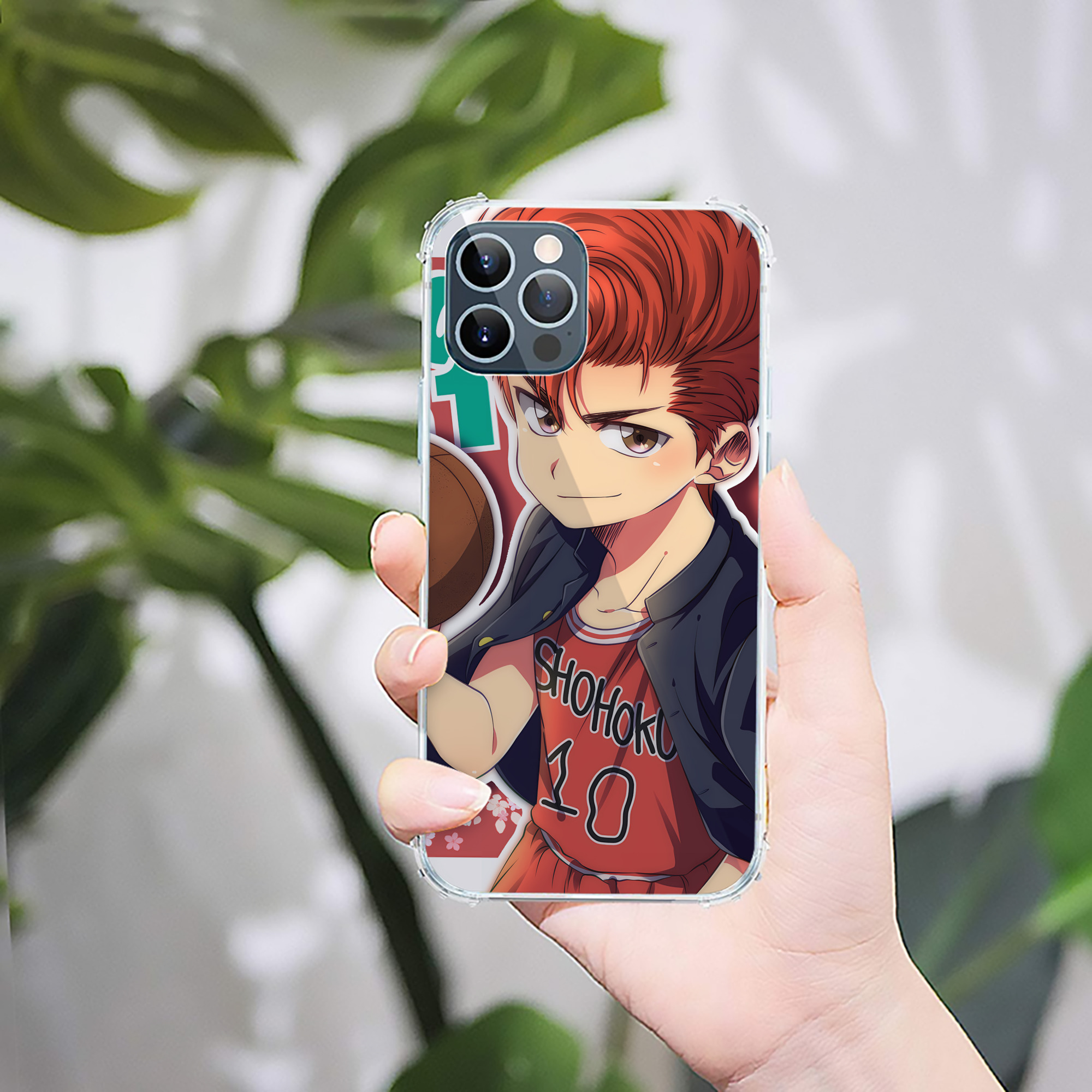 （画像用） SLAM DUNK／スラムダンク 【iPhone 12シリーズ対応】透明スマホケース（クリアソフトケース）